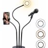 Sin-titulo-3-2.jpg Aro De Luz Led 3 En 1 Soporte Trípode para Cel + Micro + Aro led